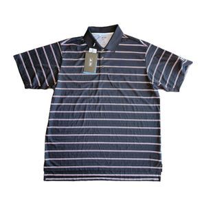 Adidas Golf Polo Mens XL Button Up Embroidered Performance Athleisure Sportswear